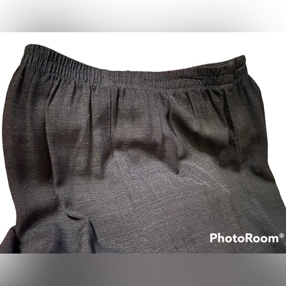 3 for $15 💜 RETRO Ladies' 6P Black Slacks - Picture 5 of 5